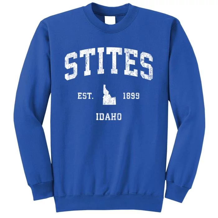 Stites Idaho Id Vintage Athletic Sweatshirt