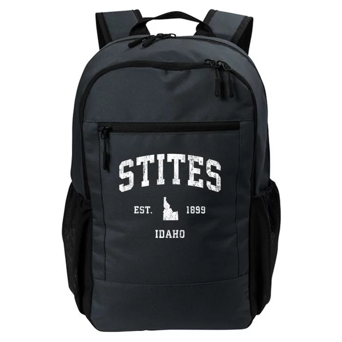 Stites Idaho Id Vintage Athletic Daily Commute Backpack