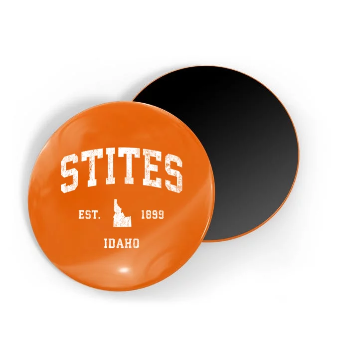 Stites Idaho Id Vintage Athletic Magnet