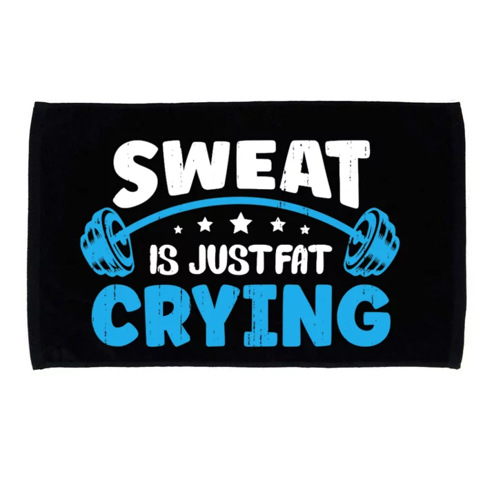 Sweat Is Just Fat Crying Workout Microfiber Hand Towel