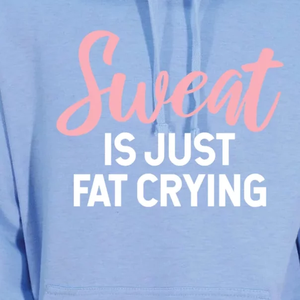 Sweat Is Just Fat Crying Gift Unisex Surf Hoodie