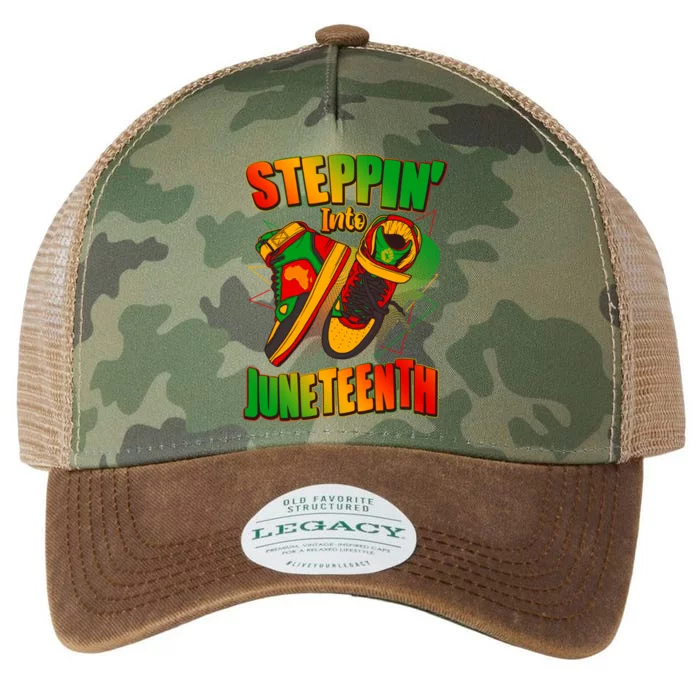 Steppin Into Juneteenth Sneaker Gym Shoes Celebrate Juneteenth Legacy Tie Dye Trucker Hat