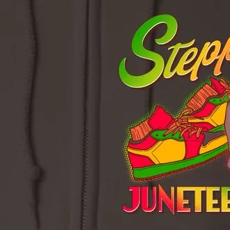 Steppin Into Juneteenth Full Zip Hoodie