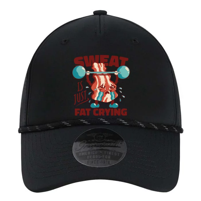 Sweat Is Just Fat Crying Funny Quotes Gift Performance The Dyno Cap