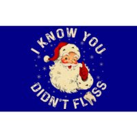 Santa I Know You DidnT Floss Dentist Dental Christmas Bumper Sticker