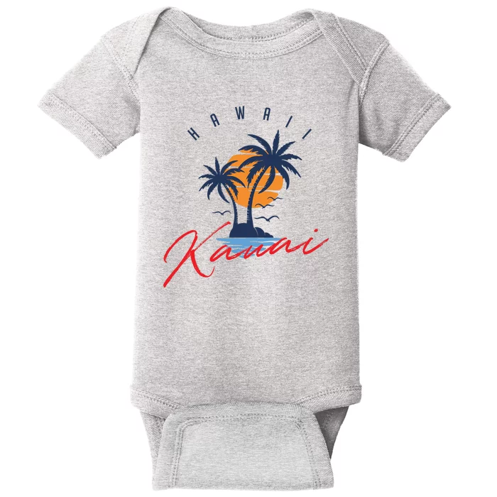 Summer In Kauai Beach Hawaii Baby Bodysuit