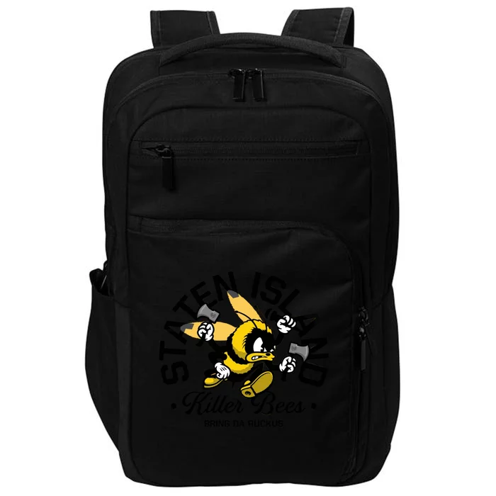 Staten Island Killer Bees Impact Tech Backpack