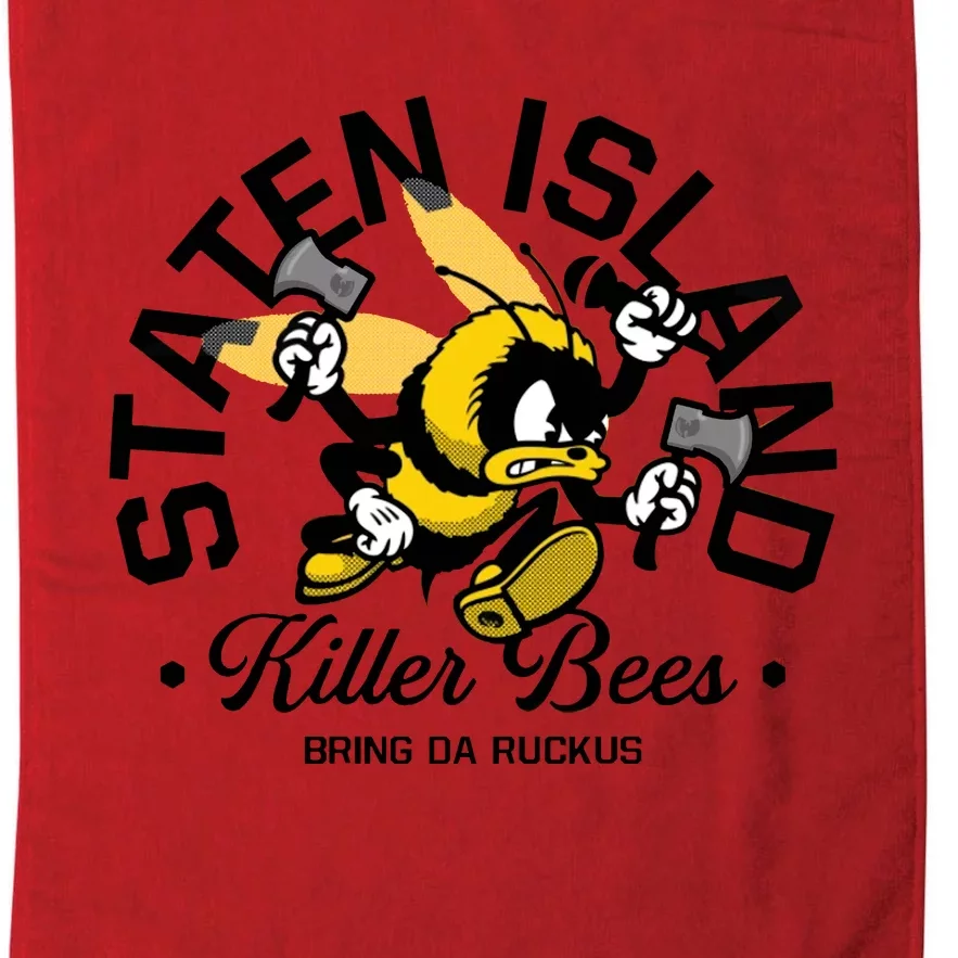 Staten Island Killer Bees Platinum Collection Golf Towel