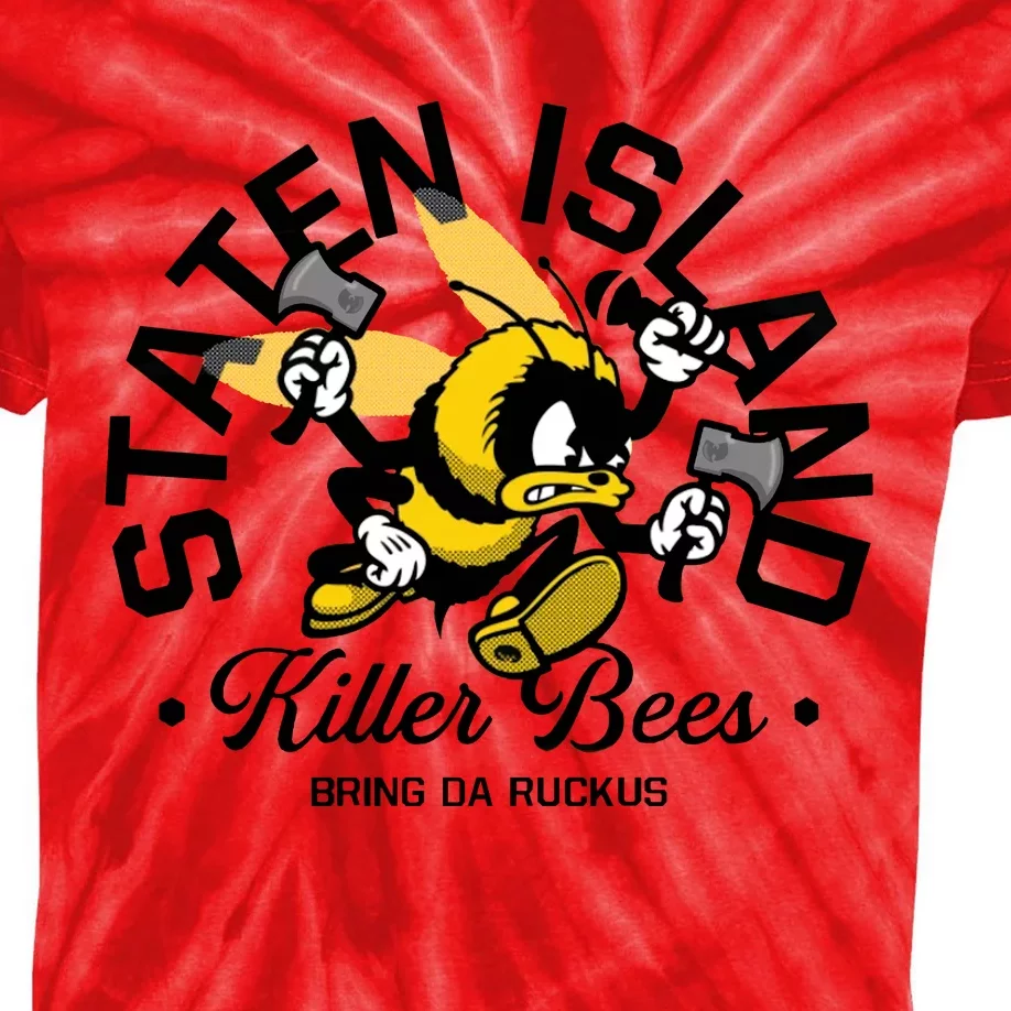 Staten Island Killer Bees Kids Tie-Dye T-Shirt