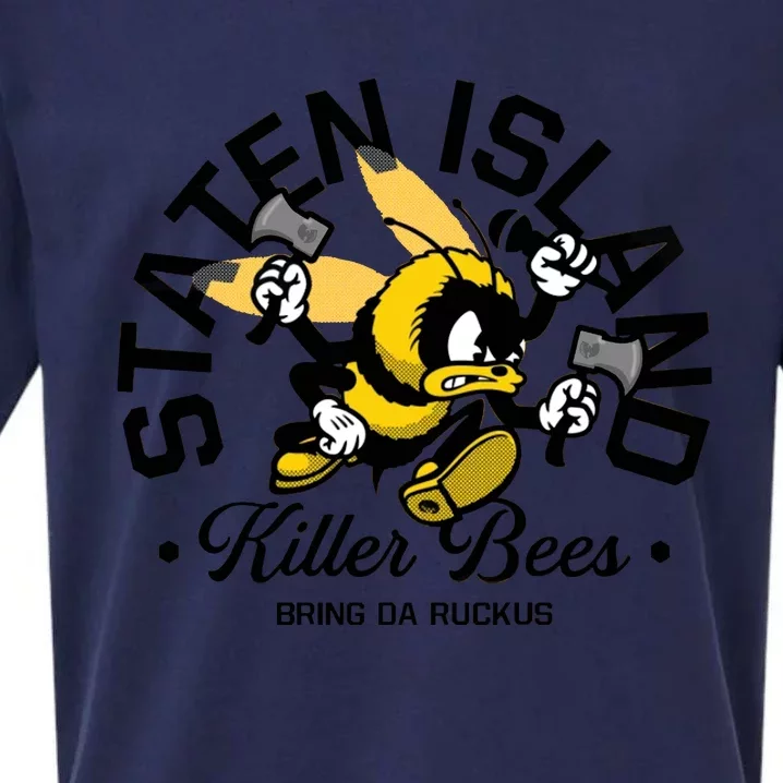 Staten Island Killer Bees Sueded Cloud Jersey T-Shirt