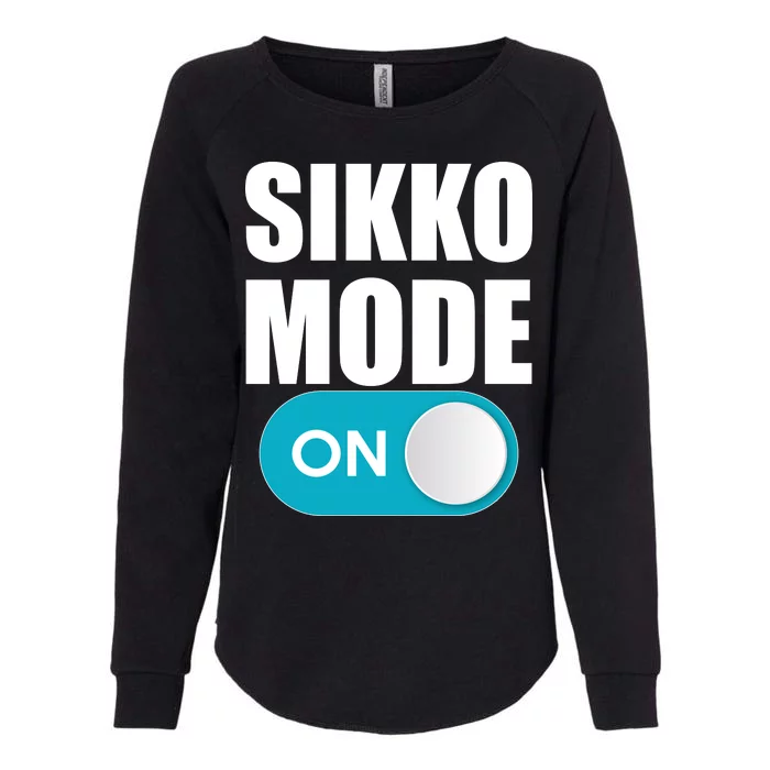 Sikko Mode On Funny Meme Womens California Wash Sweatshirt