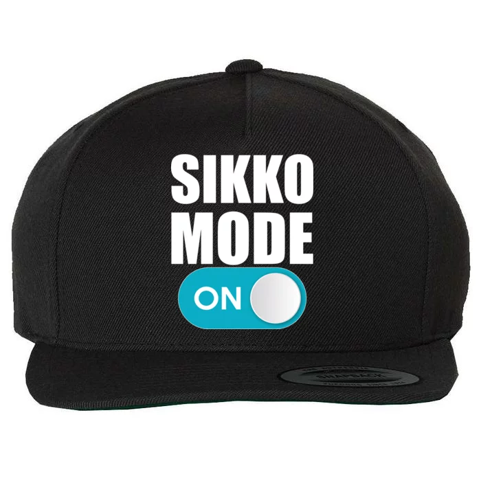 Sikko Mode On Funny Meme Wool Snapback Cap