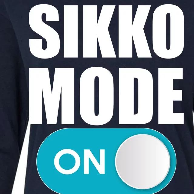 Sikko Mode On Funny Meme Womens Cotton Relaxed Long Sleeve T-Shirt