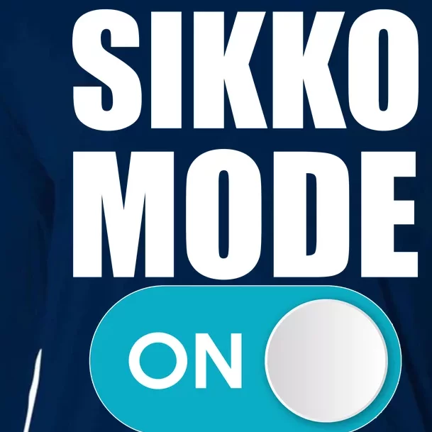 Sikko Mode On Funny Meme Cooling Performance Long Sleeve Crew