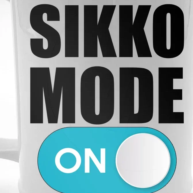 Sikko Mode On Funny Meme Front & Back Beer Stein