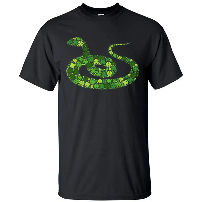 Snake Irish Lucky Green Shamrock Clover St Patricks Day Tall T-Shirt