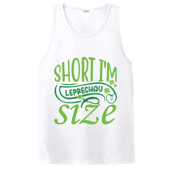 Short I'm Leprechau Size Performance Tank