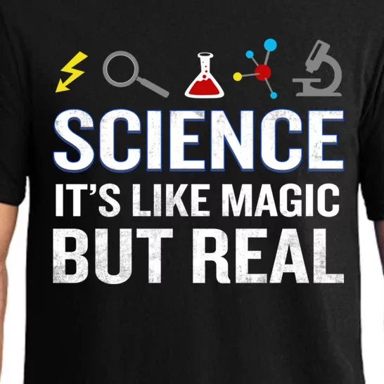 Science It&X27;S Like Magic But Real Funny Quote Nerd Pajama Set