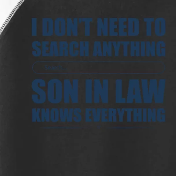 Son In Law Toddler Fine Jersey T-Shirt