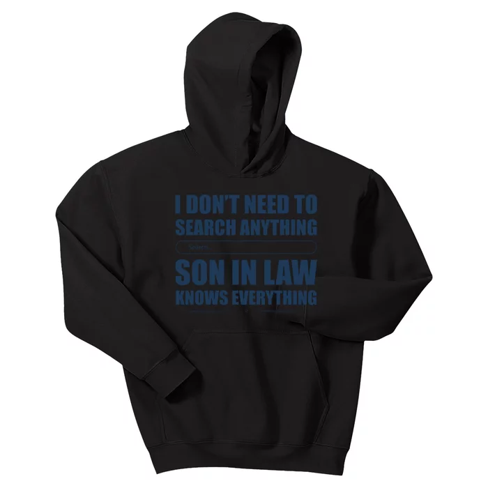 Son In Law Kids Hoodie