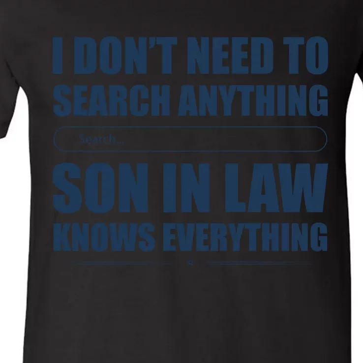 Son In Law V-Neck T-Shirt