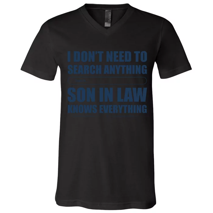 Son In Law V-Neck T-Shirt