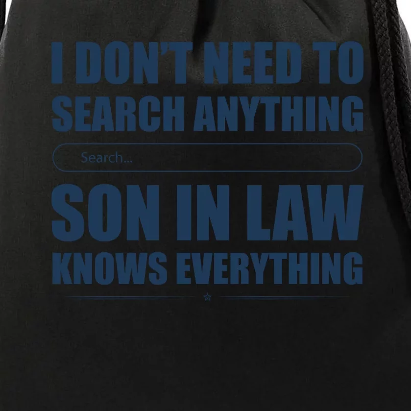 Son In Law Drawstring Bag