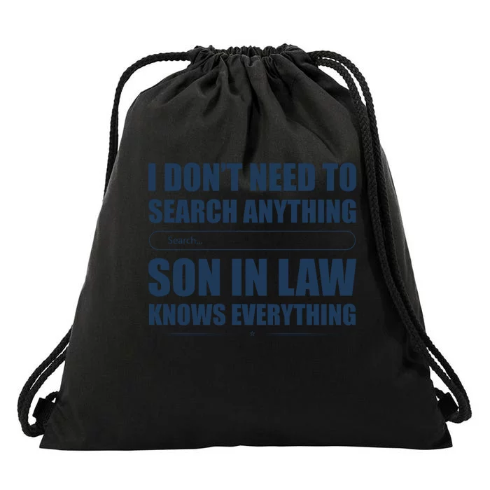 Son In Law Drawstring Bag