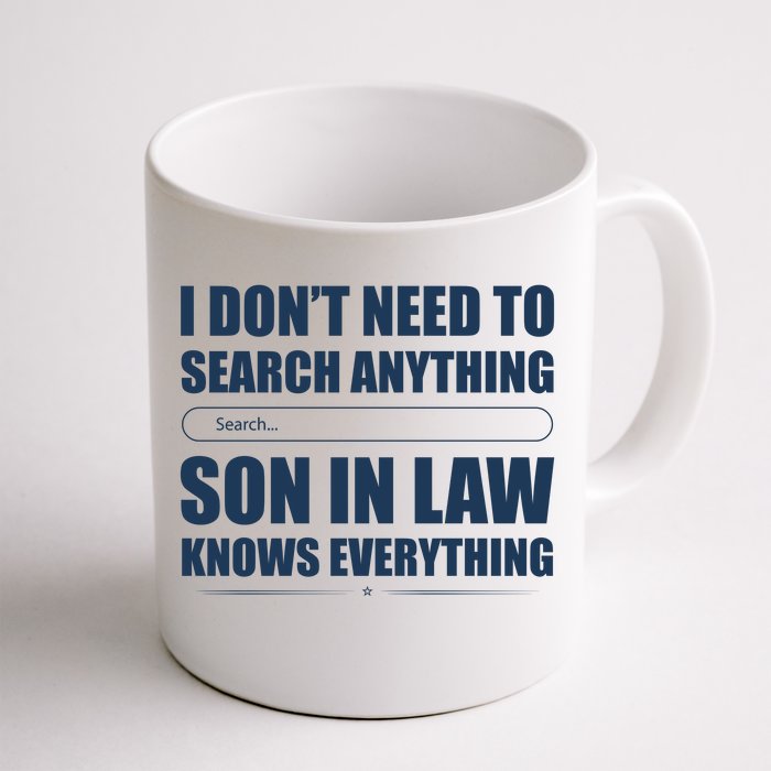 Son In Law Front & Back Coffee Mug