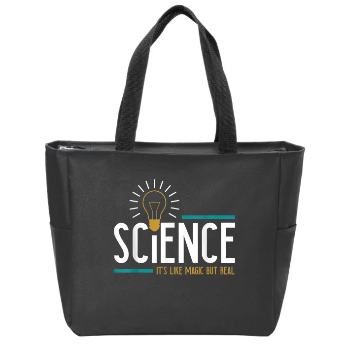 Science Its Like Magic But Real Science H Zip Tote Bag