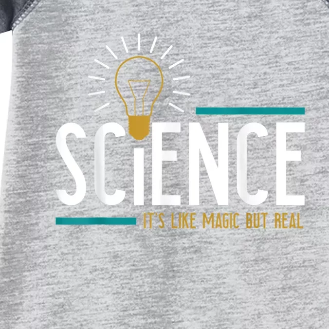 Science Its Like Magic But Real Science H Infant Baby Jersey Bodysuit