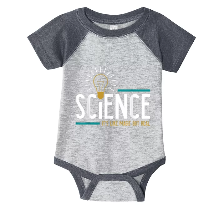 Science Its Like Magic But Real Science H Infant Baby Jersey Bodysuit