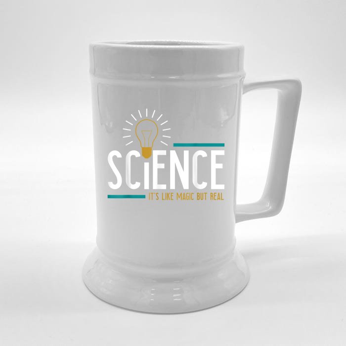 Science Its Like Magic But Real Science H Front & Back Beer Stein