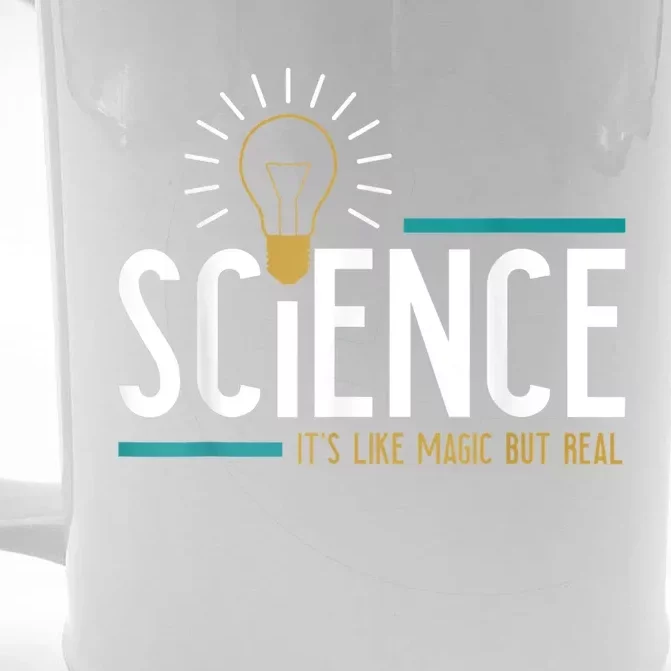 Science Its Like Magic But Real Science H Front & Back Beer Stein