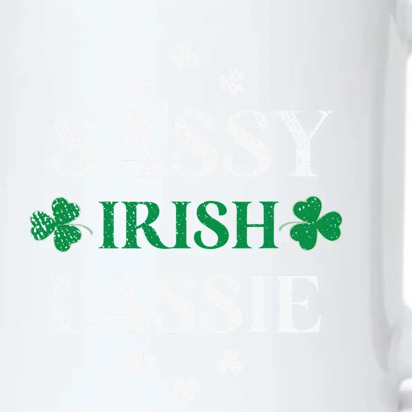 Sassy Irish Lassie St. Patrick's Day Cute Saint Patty's Black Color Changing Mug