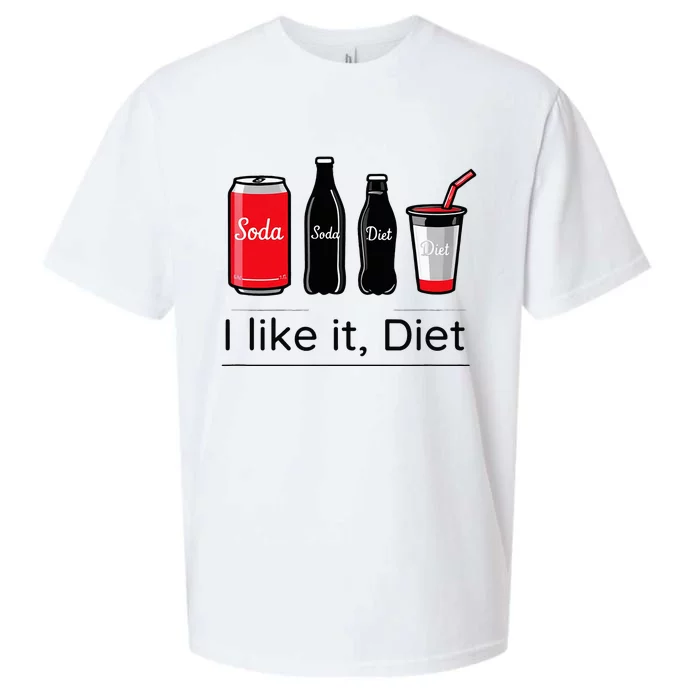 Soda I Like It Diet Essentials Morning Beverage Love Sueded Cloud Jersey T-Shirt