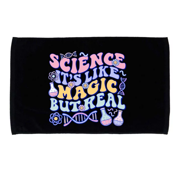 Science Is Like Magic But Real Mug Science Teacher Back To School Microfiber Hand Towel