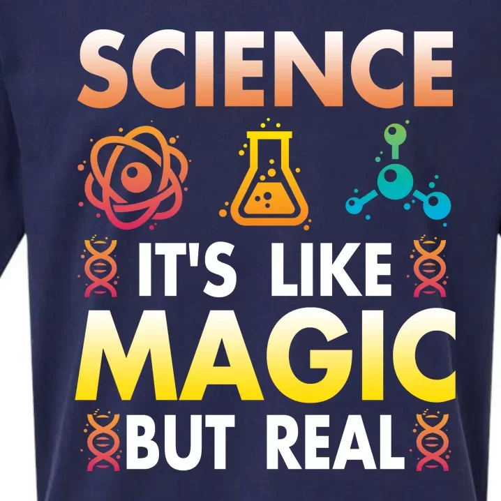 Science Is Like Magic But Real Positive Quote March For Science Sueded Cloud Jersey T-Shirt