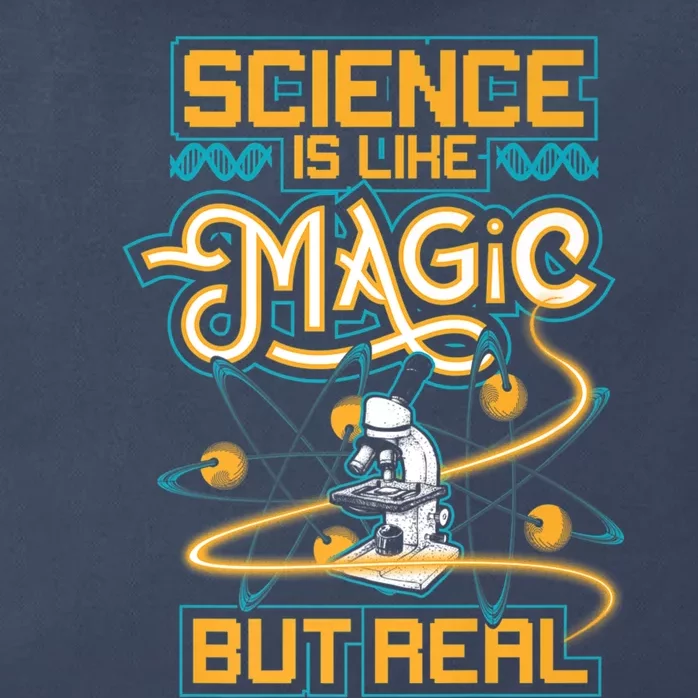 Science Is Like Magic But Real Funny Science Zip Tote Bag