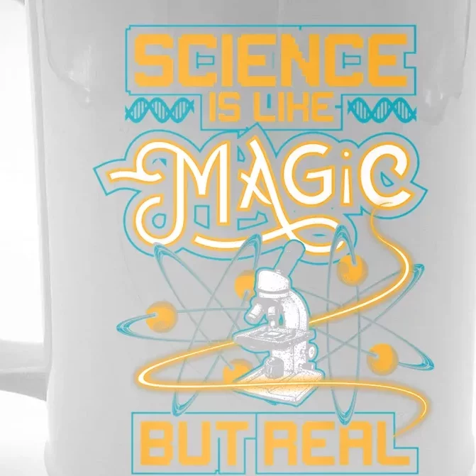 Science Is Like Magic But Real Funny Science Front & Back Beer Stein