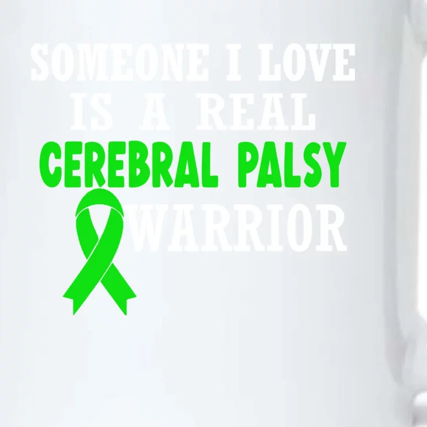 Someone I Love Cerebral Palsy Warrior Cerebral Palsy Ribbon Gift Black Color Changing Mug