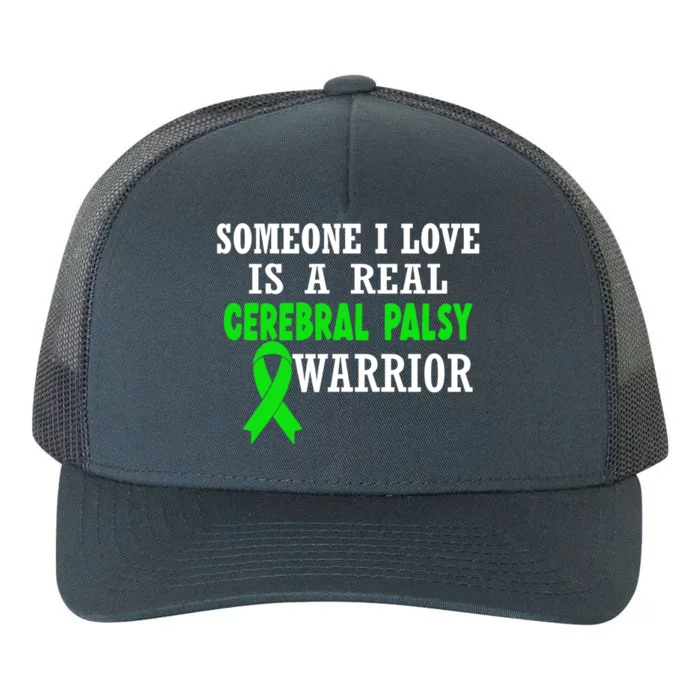 Someone I Love Cerebral Palsy Warrior Cerebral Palsy Ribbon Gift Yupoong Adult 5-Panel Trucker Hat