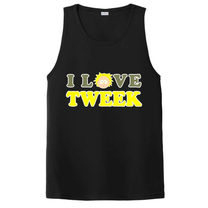 S.O.U..T.H.P.A.R.K. I Love Tweek Performance Tank