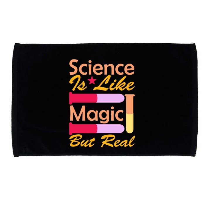 Science Is Like Magic But Real Microfiber Hand Towel