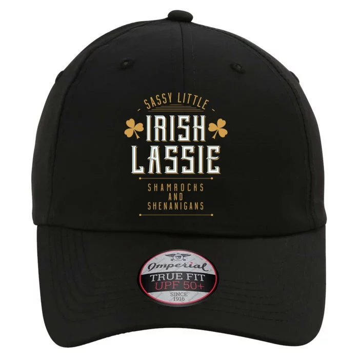 Sassy Irish Lassy Funny St Patricks Day The Original Performance Cap