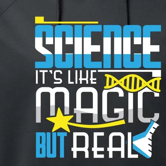 Science: ItS Like Magic But Real Performance Fleece Hoodie