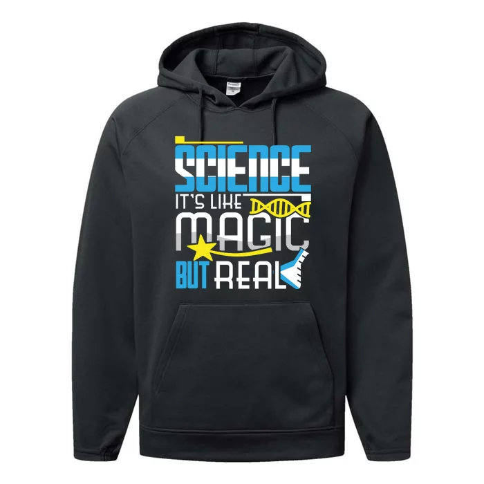 Science: ItS Like Magic But Real Performance Fleece Hoodie