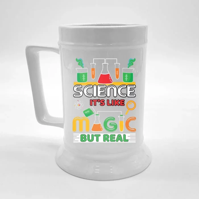 Science: ItS Like Magic But Real Front & Back Beer Stein