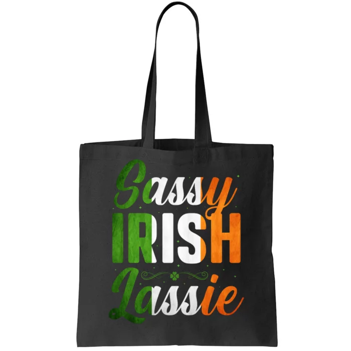 Sassy Irish Lassie Tote Bag