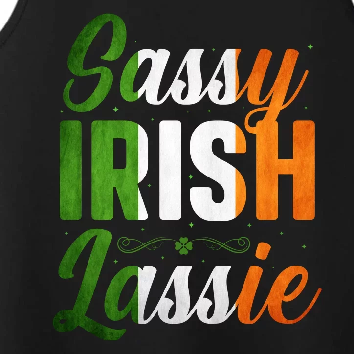 Sassy Irish Lassie Performance Tank